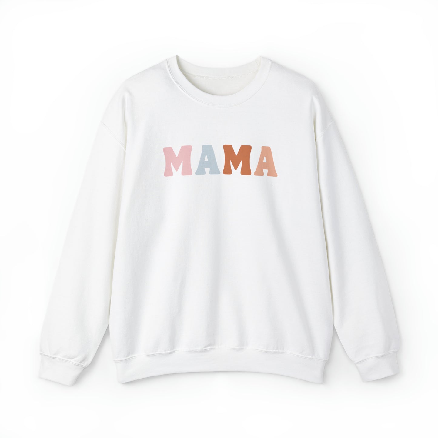 Mama Pastel Unisex Heavy Blend Crewneck Sweatshirt