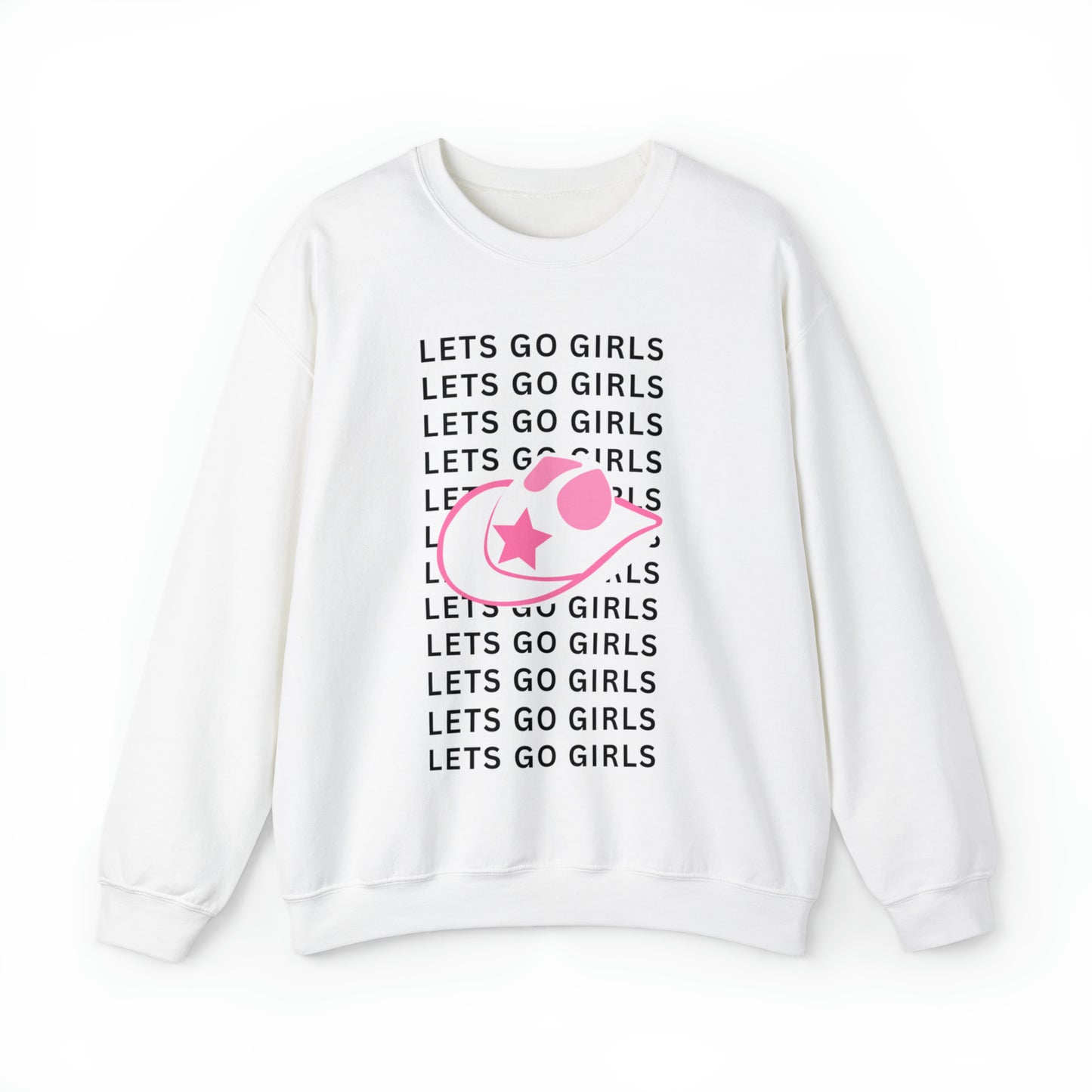 Lets Go Girls Logo Unisex Heavy Blend Crewneck Sweatshirt