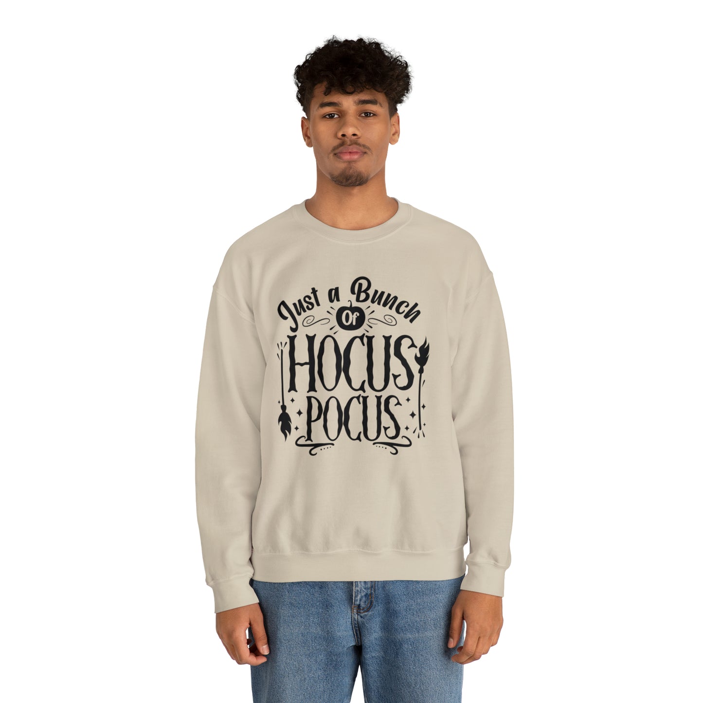 Just A Bunch Of Hocus Pocus Unisex Heavy Blend Crewneck Sweatshirt