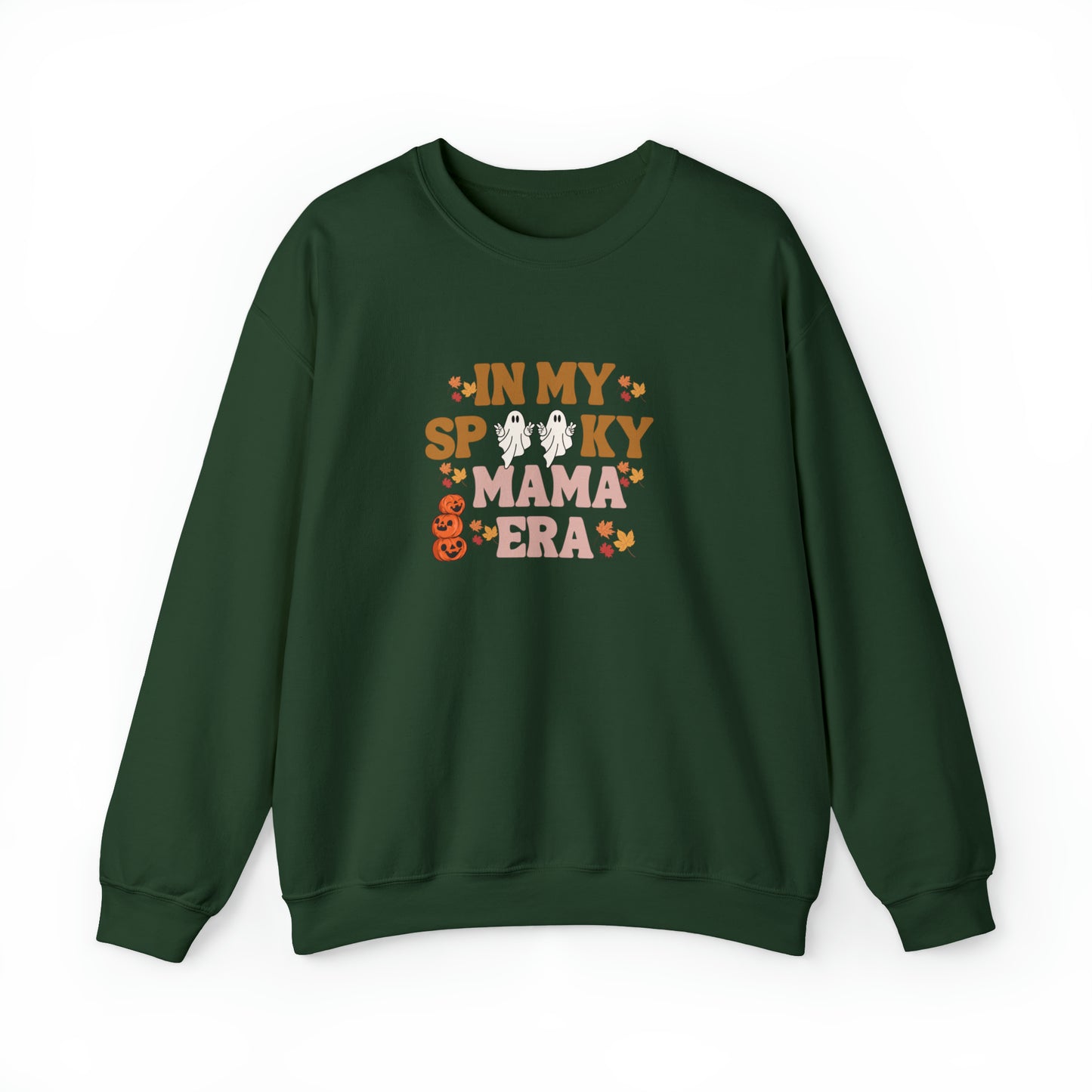 In My Spooky Mama Era Unisex Heavy Blend Crewneck Sweatshirt