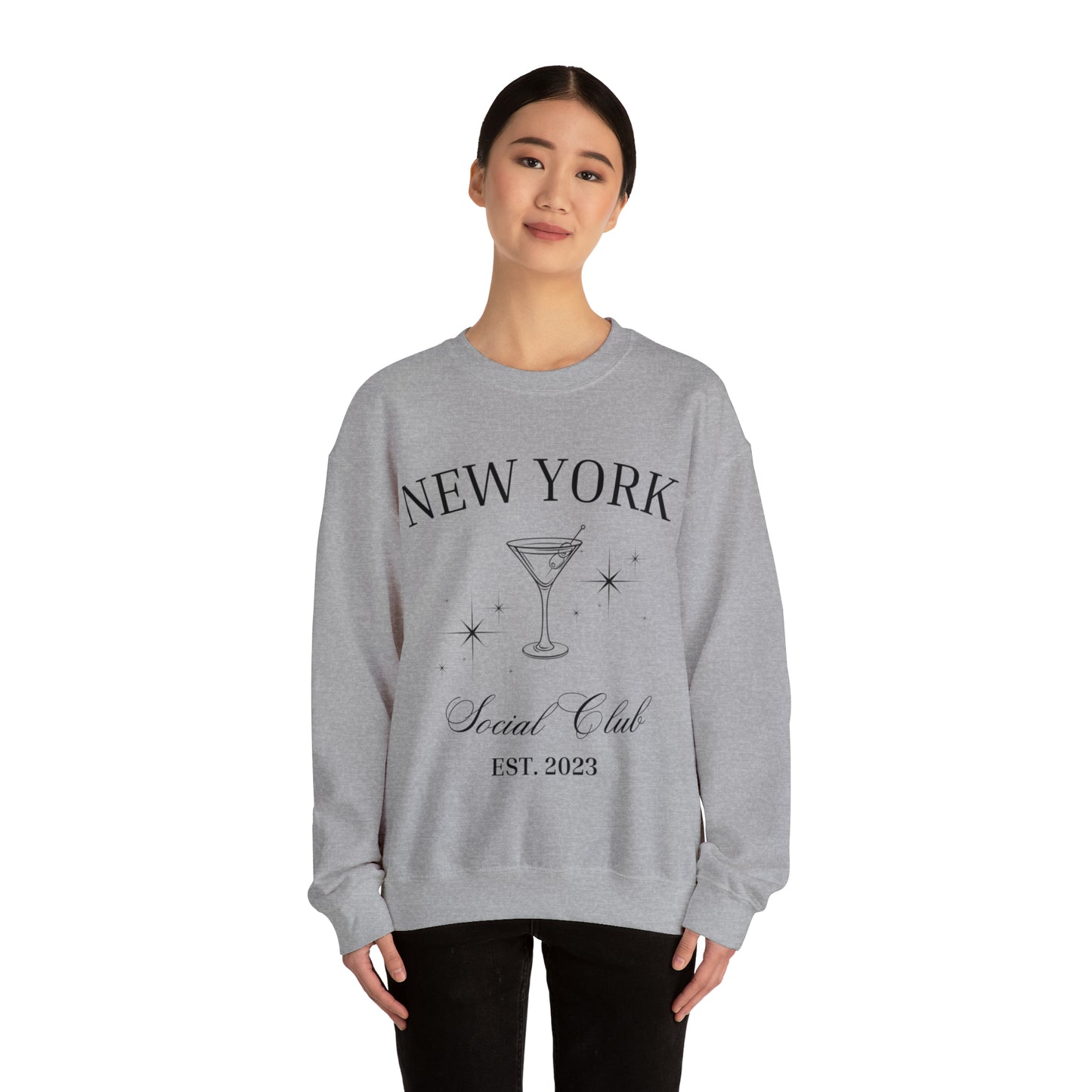 New York Social Club Unisex Heavy Blend™ Crewneck Sweatshirt