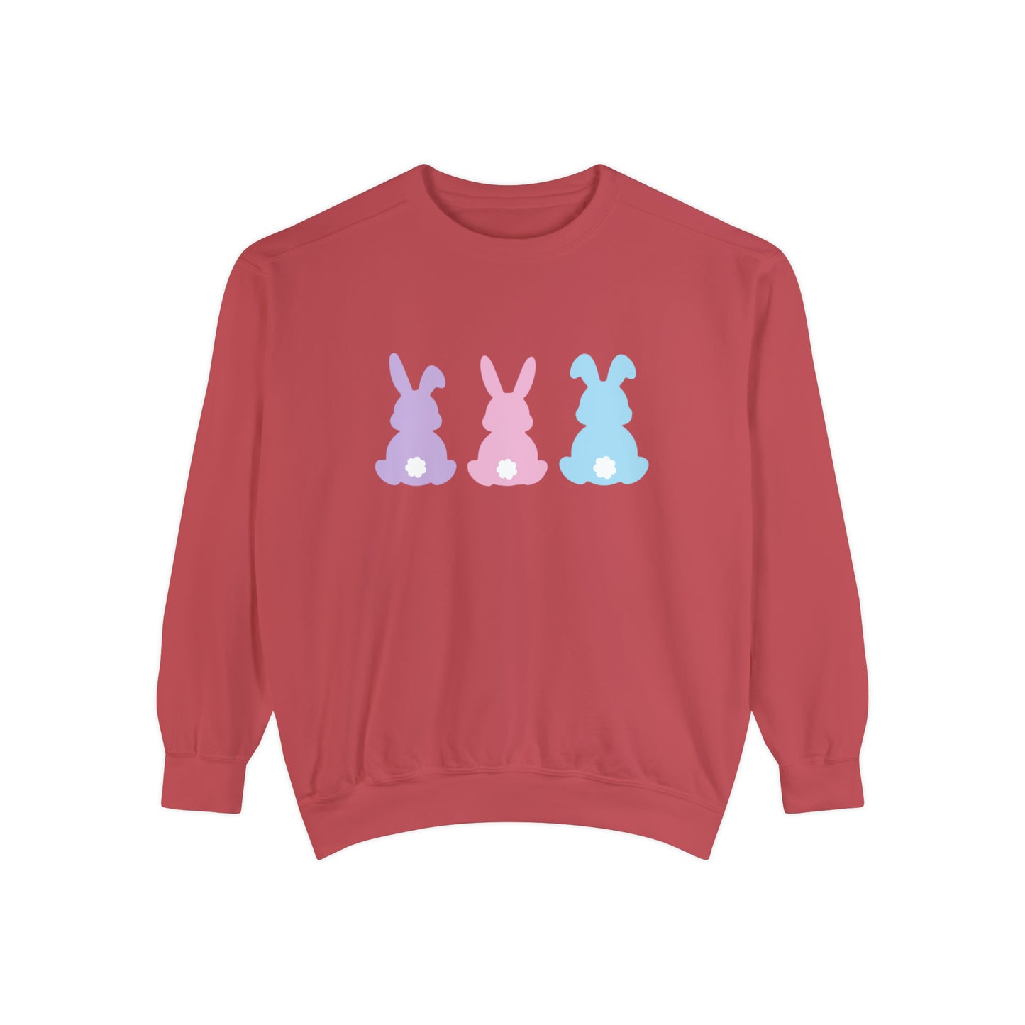 Bunny Pastel Comfort Colors Unisex Sweatshirt
