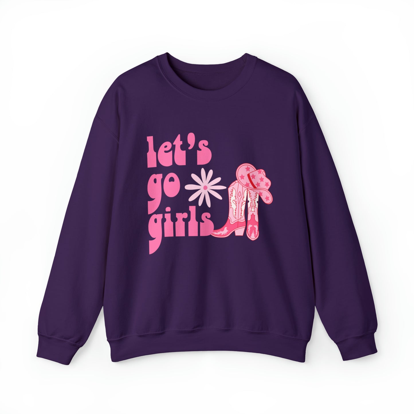 Lets Go Girls Unisex Heavy Blend™ Crewneck Sweatshirt