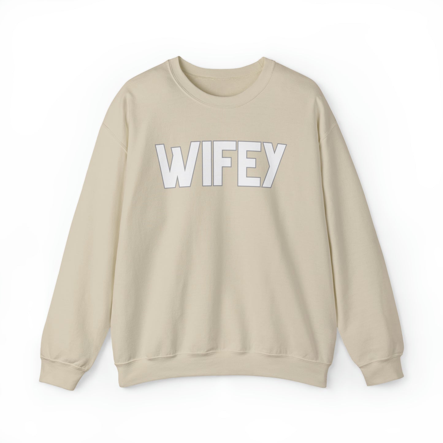 Wifey Unisex Heavy Blend Crewneck Sweatshirt