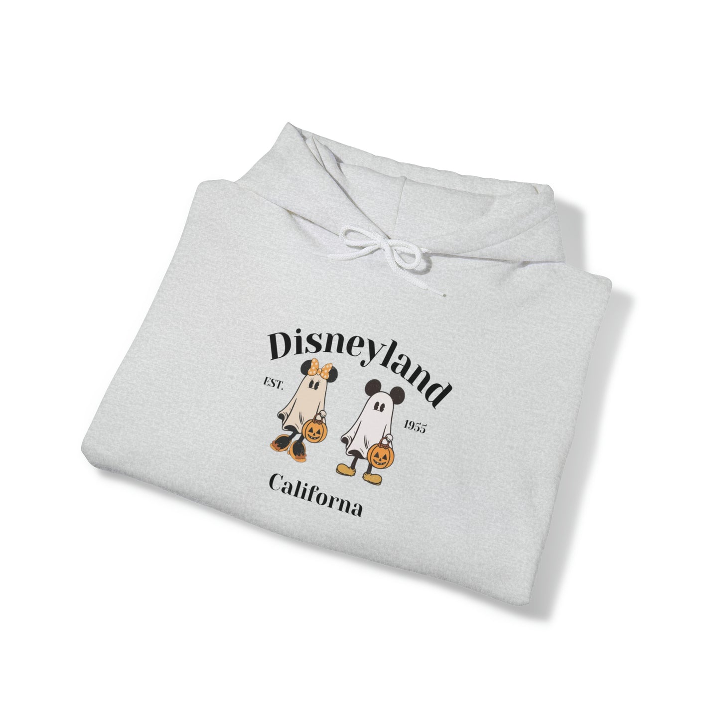 Disneyland Mickey And Minnie Ghost Unisex Heavy Blend Hooded Sweatshirt