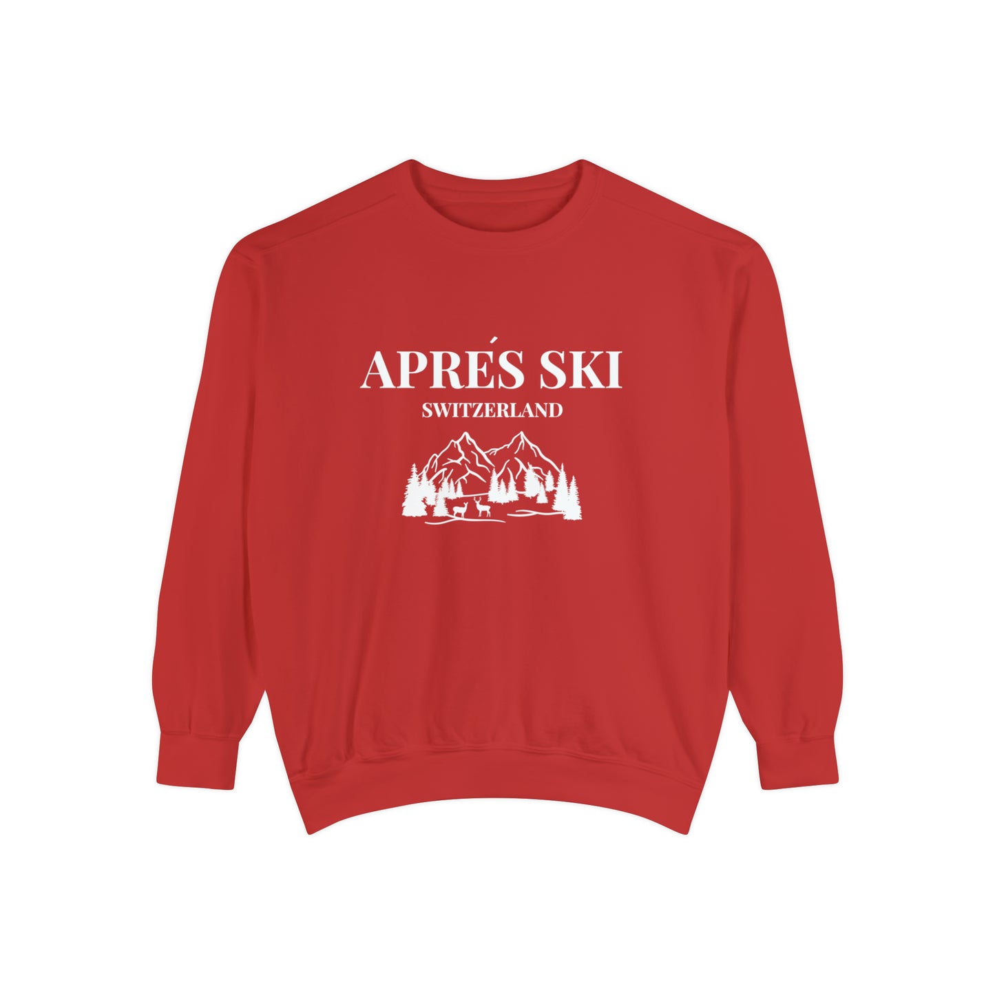 Apres Ski Comfort Colors Sweatshirt