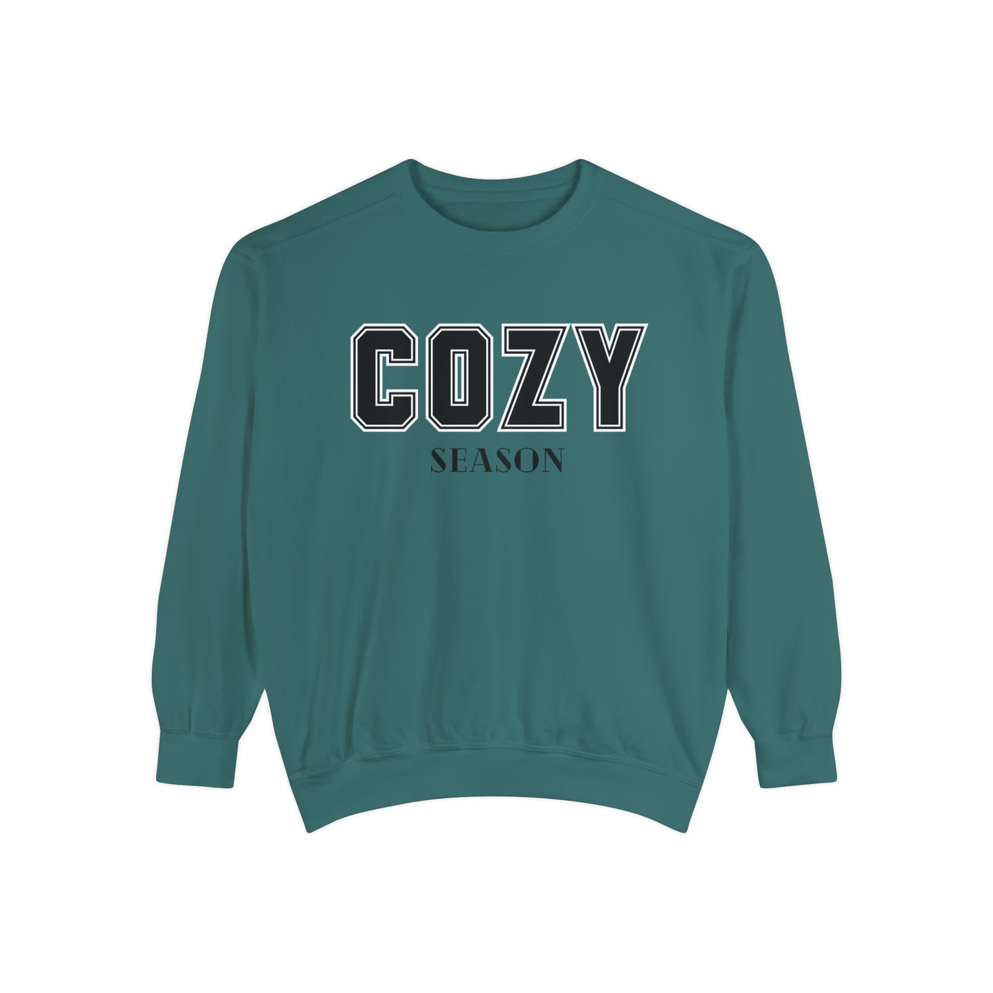 Cozy Season Comfort Colors Unisex Garment-Dyed Sweatshirt