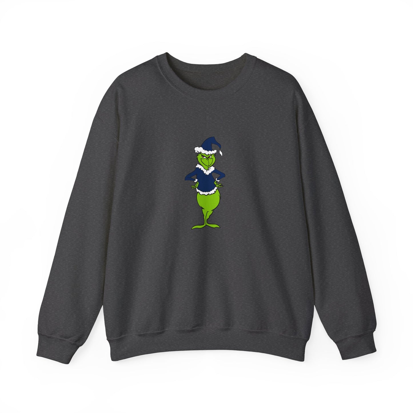 Grinch Dallas Cowboys Unisex Heavy Blend Crewneck Sweatshirt