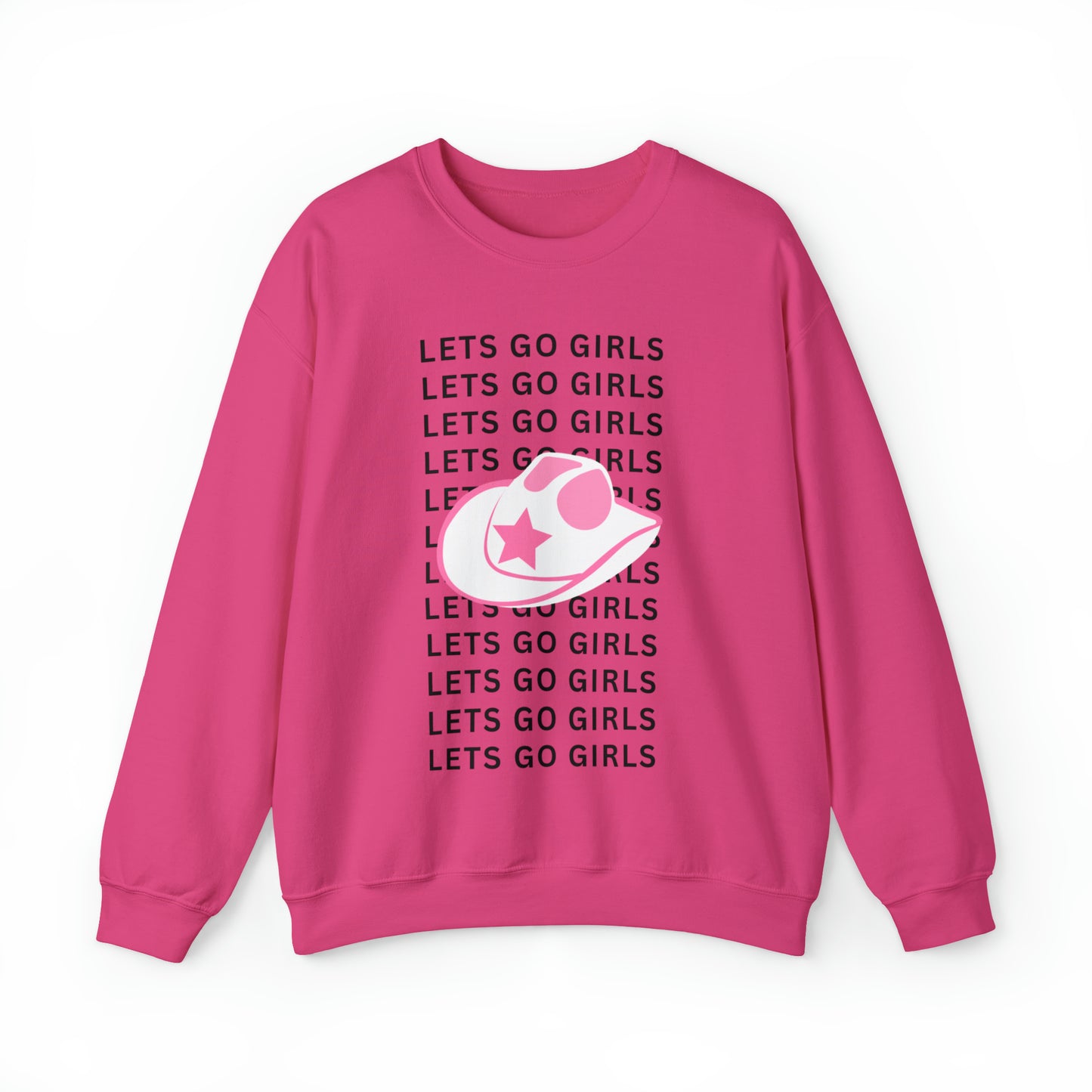 Lets Go Girls Logo Unisex Heavy Blend Crewneck Sweatshirt