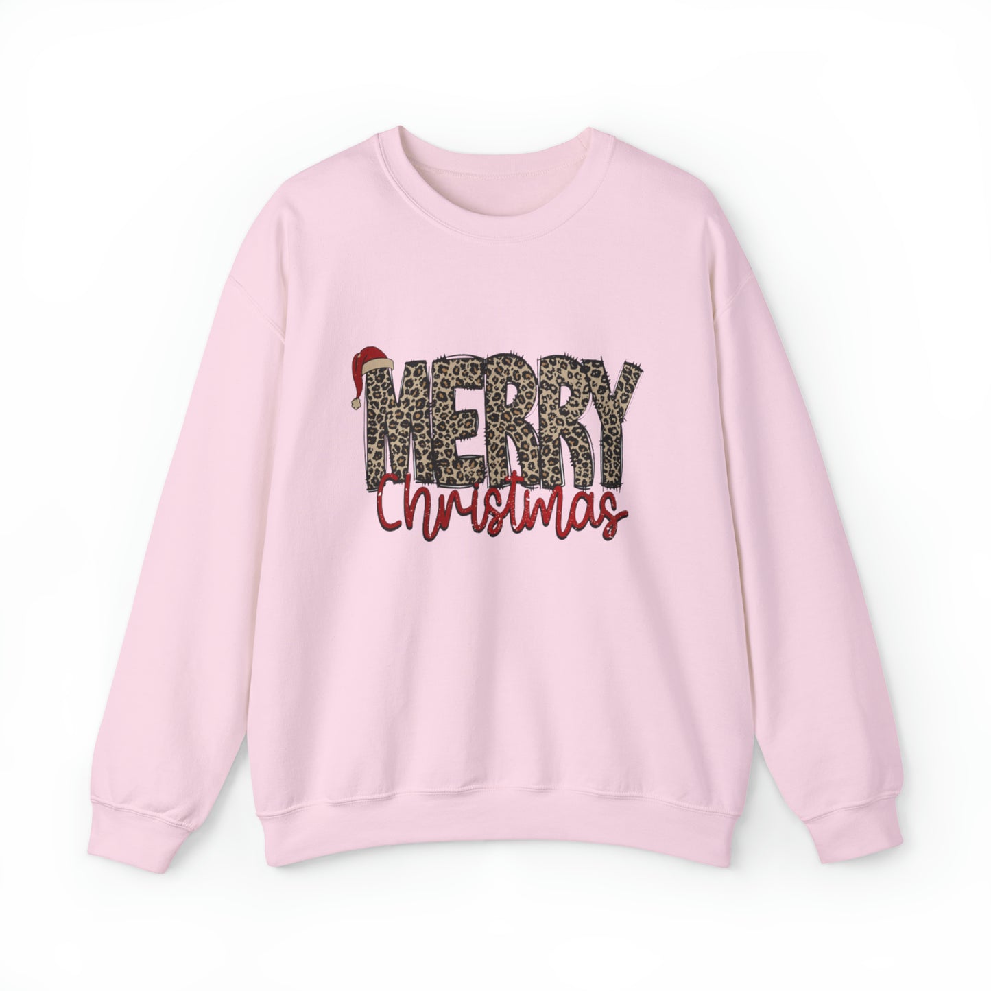 Merry Christmas Cheetah Unisex Sweatshirt