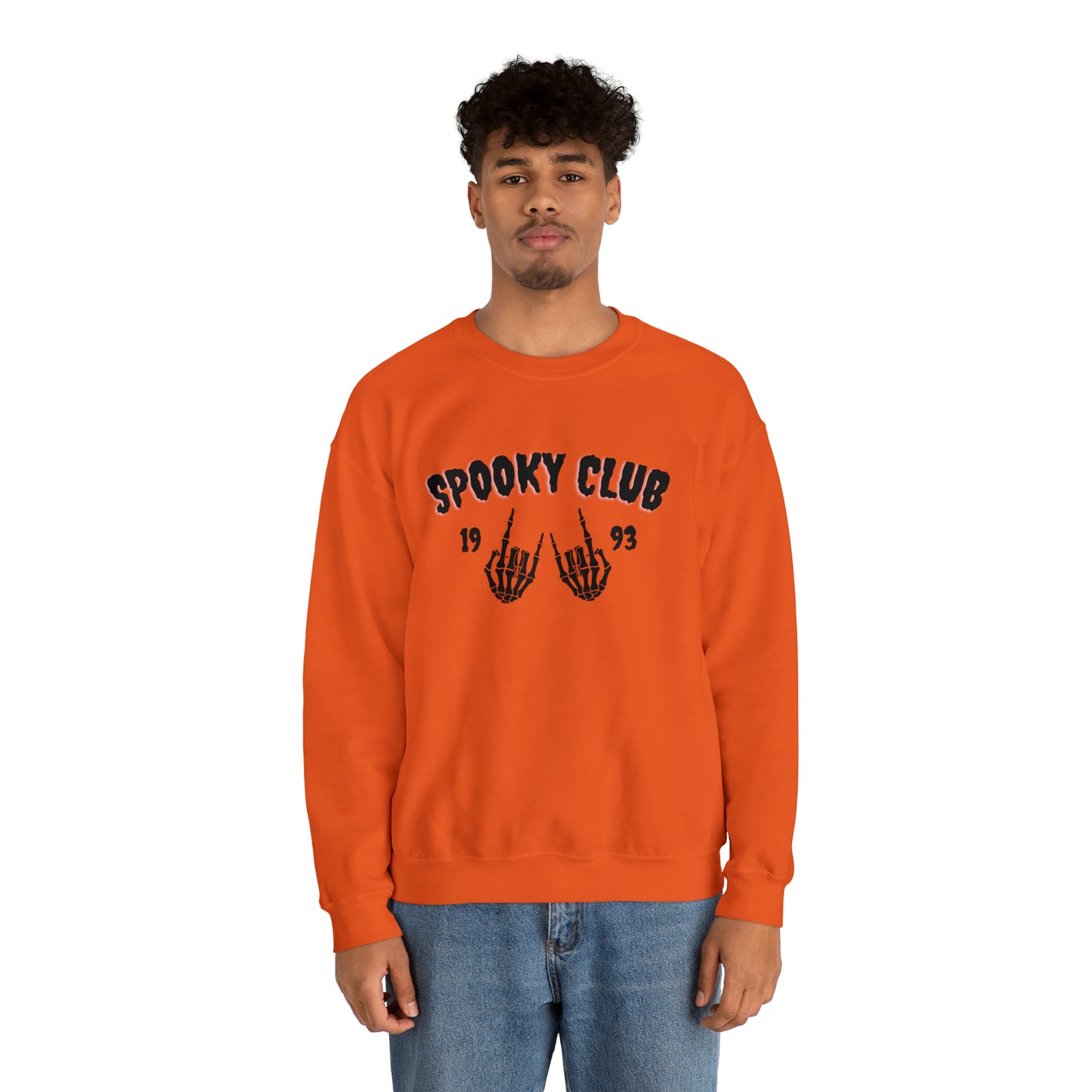 Spooky club Unisex Heavy Blend Crewneck Sweatshirt