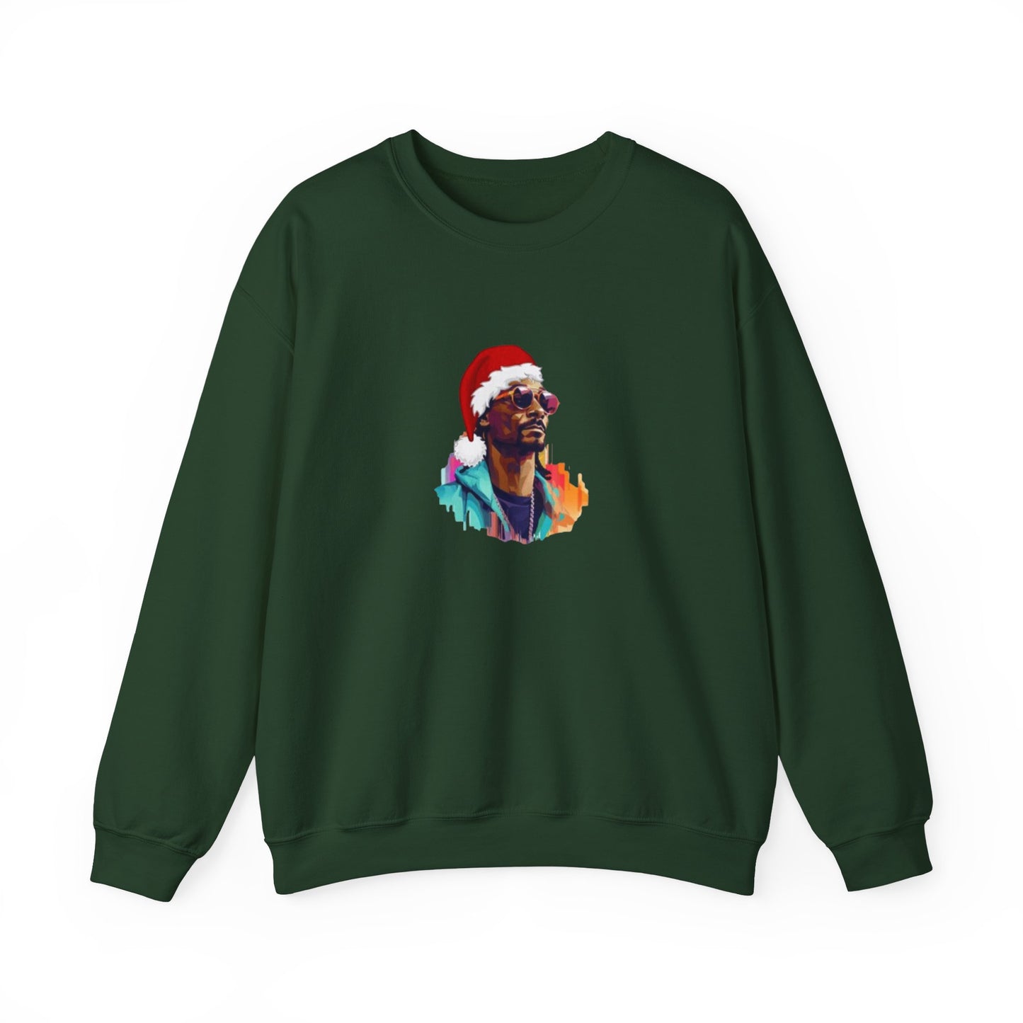 Snoop Dog Christmas Unisex Heavy Blend Crewneck Sweatshirt