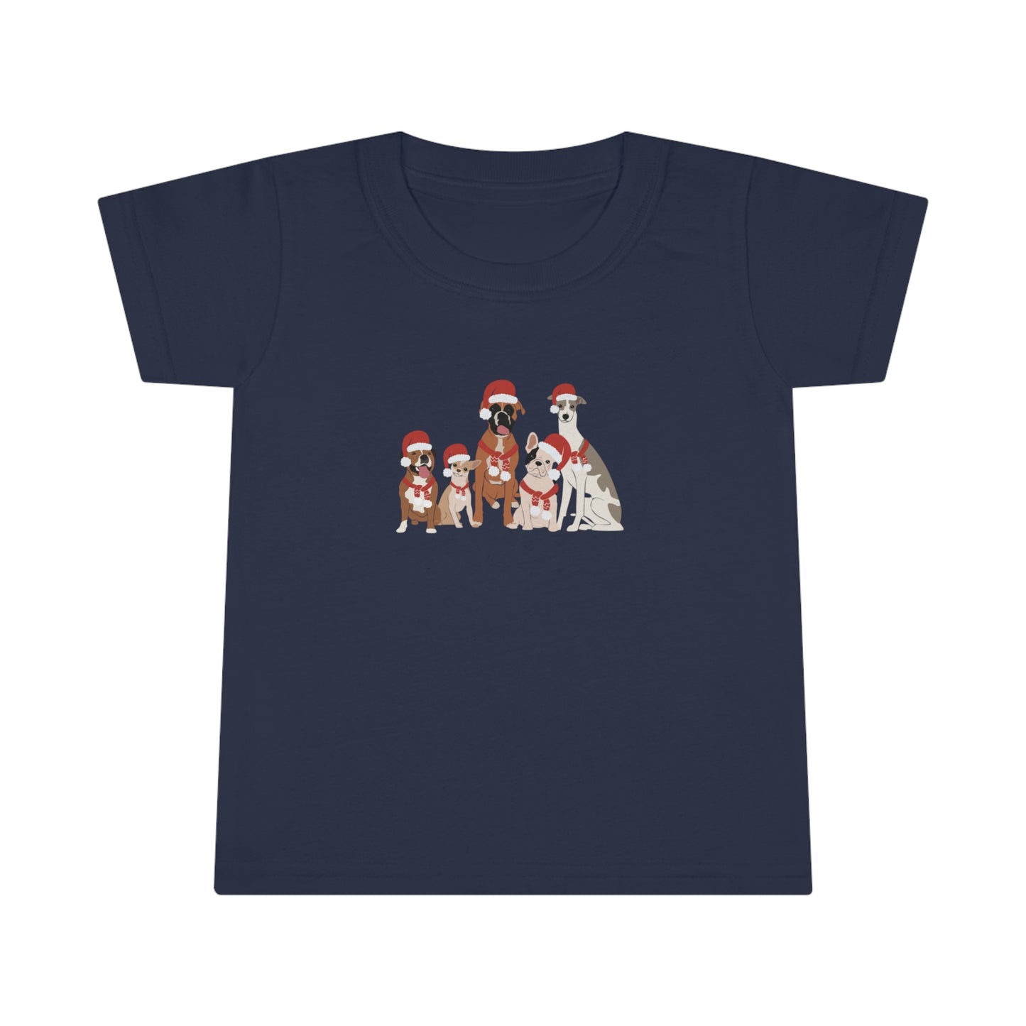 Santa Dogs Toddler T-shirt