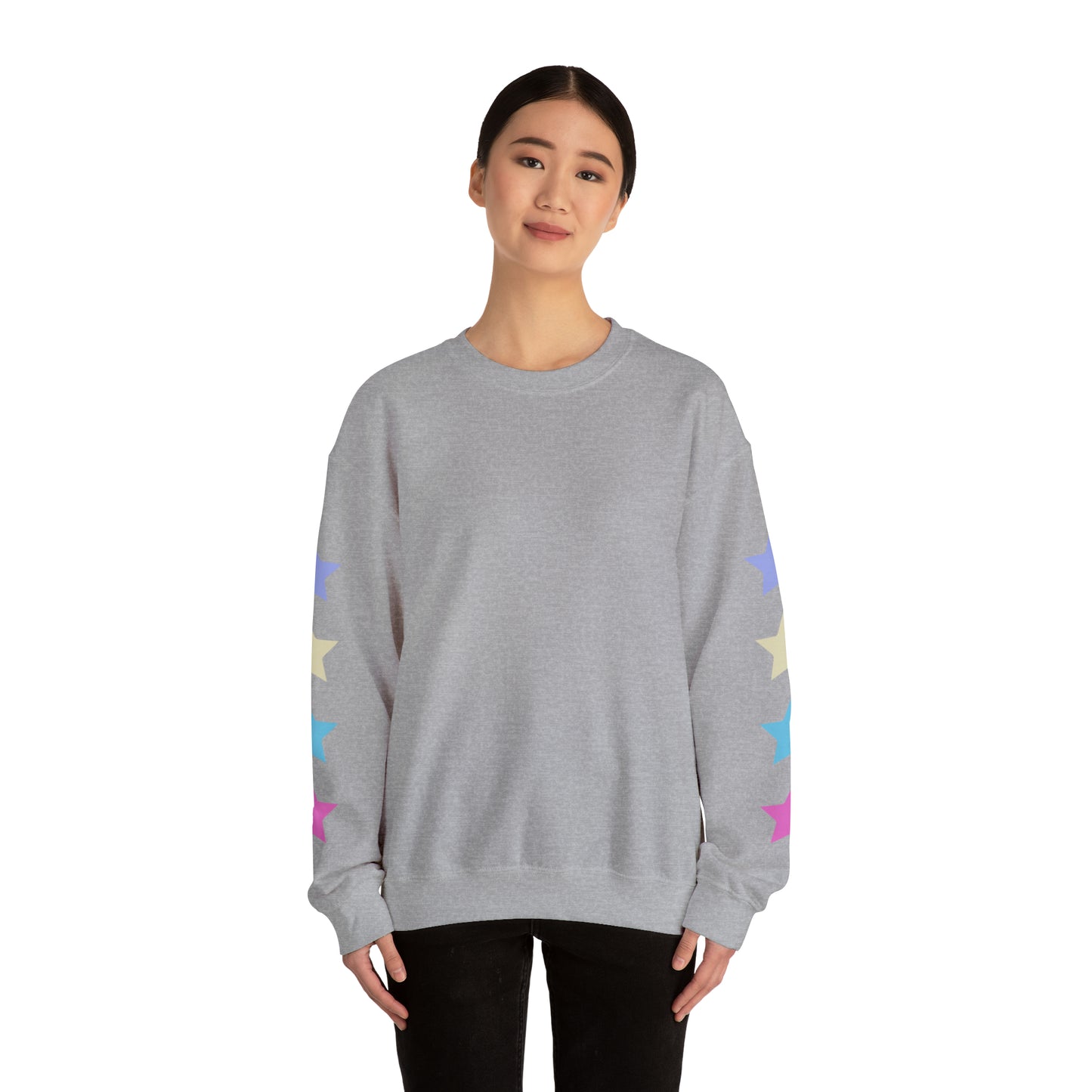 The World Is A Better Place With Peace Unisex Heavy Blend Crewneck Sweatshirt
