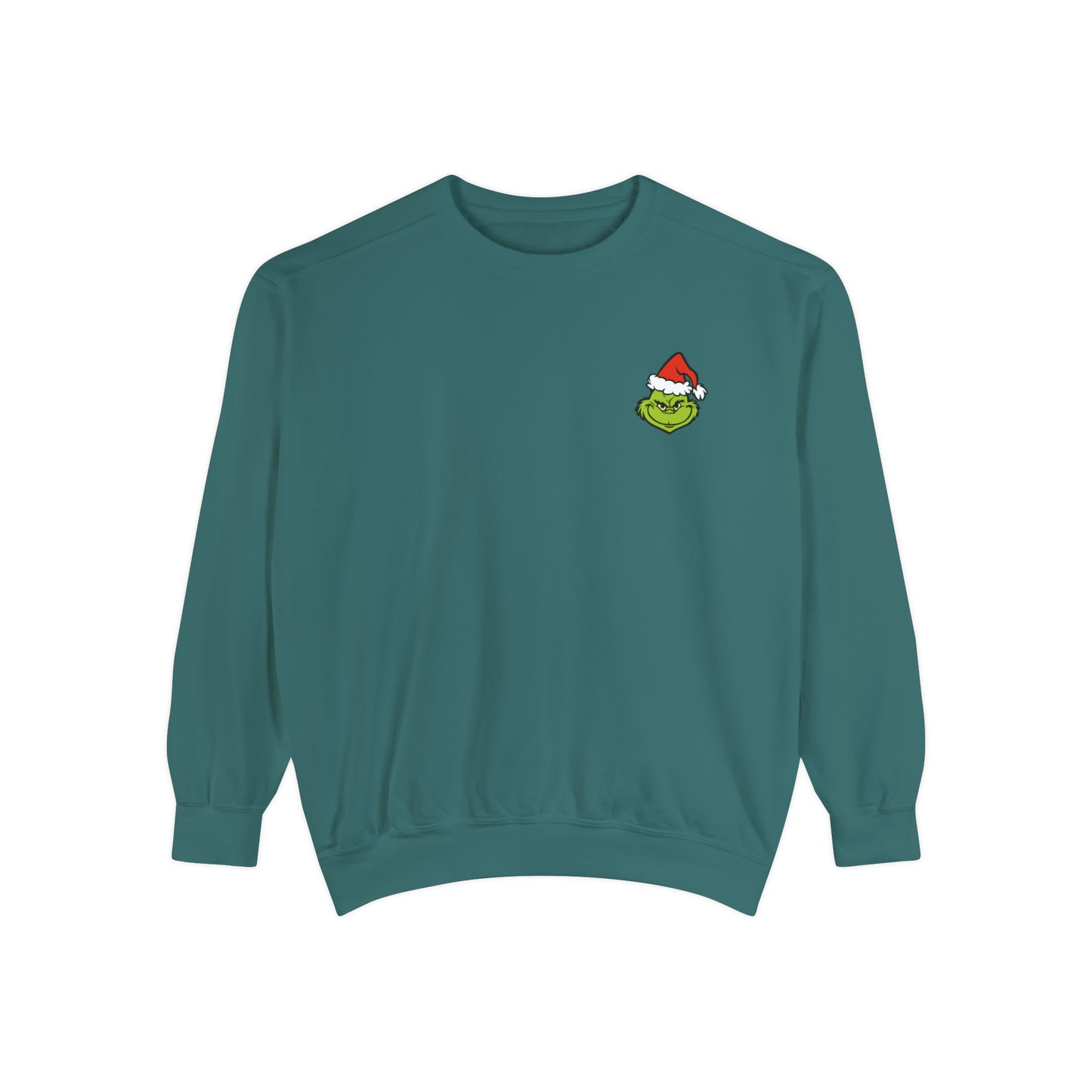 In My Grinch Era Comfort Colors Unisex Garment-Dyed Sweatshirt