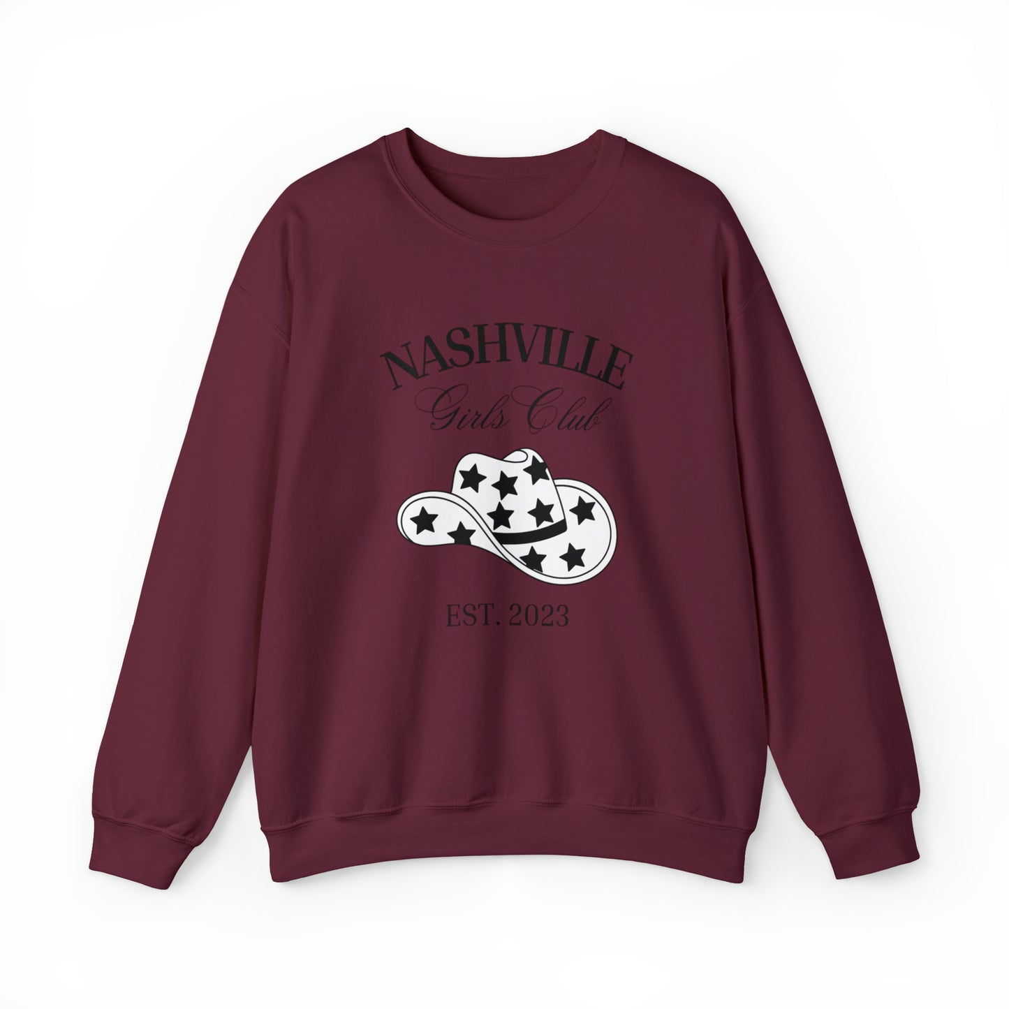 Nashville Girls Club Unisex Heavy Blend Crewneck Sweatshirt