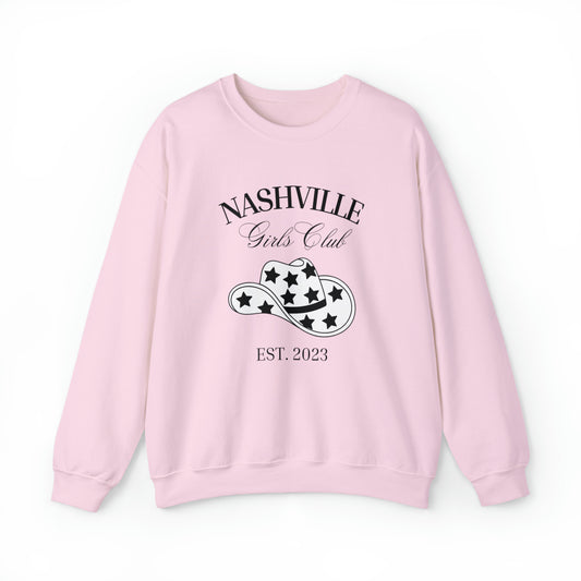 Nashville Girls Club Unisex Heavy Blend Crewneck Sweatshirt