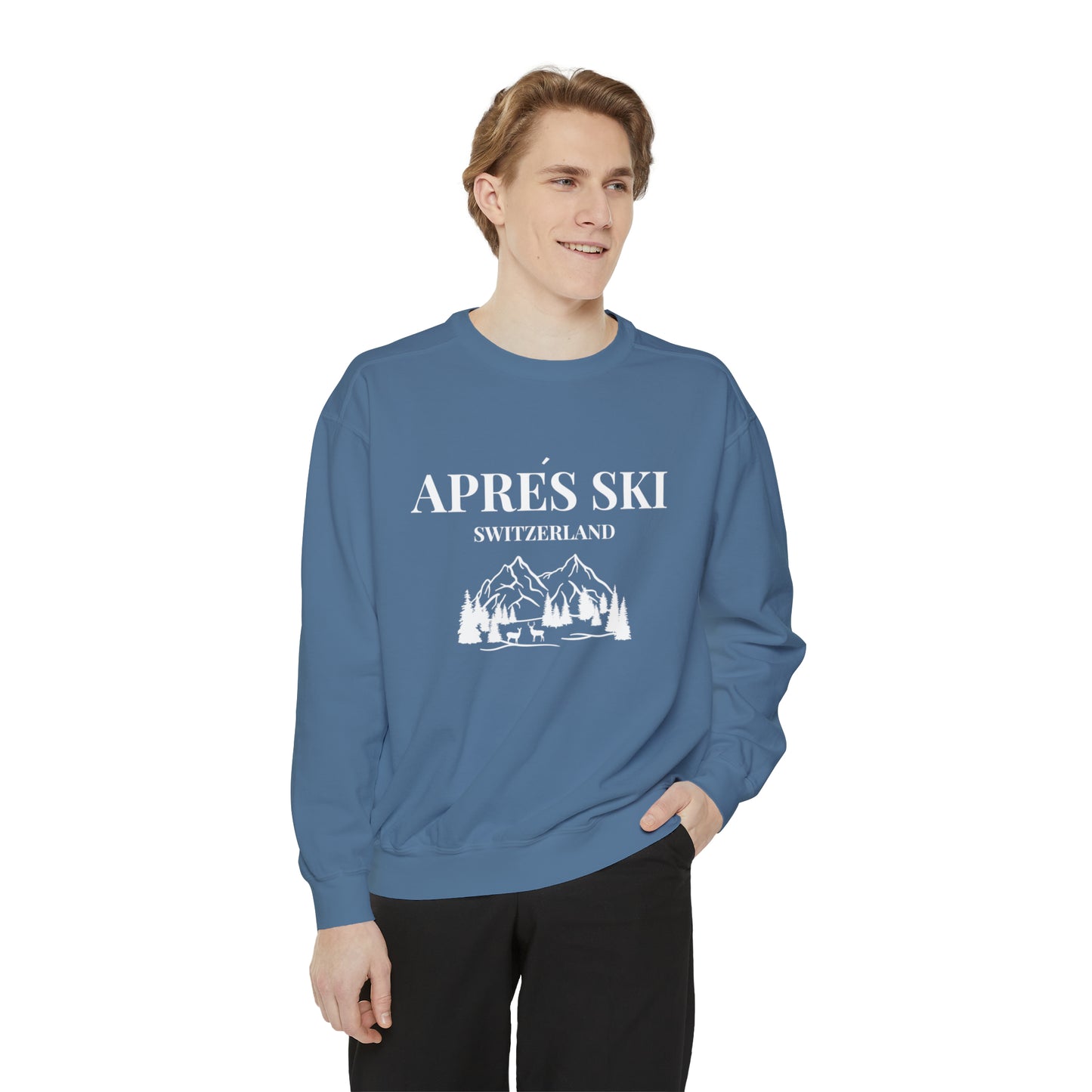 Apres Ski Comfort Colors Sweatshirt