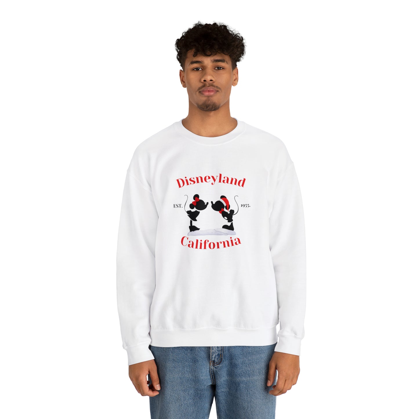 Mickey and Minnie Christmas  Crewneck Sweatshirt