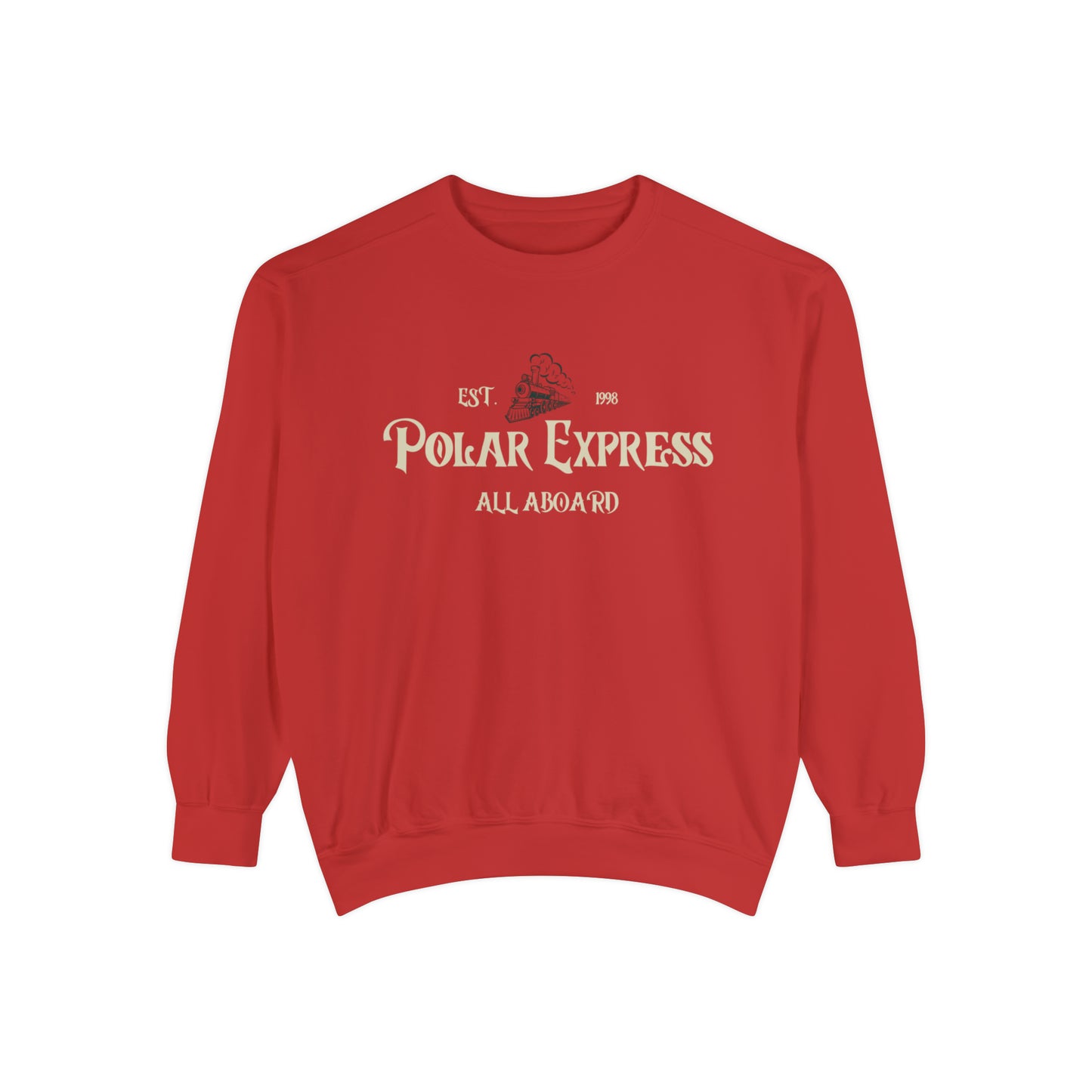 Polar Express Comfort Colors Unisex Sweatshirt