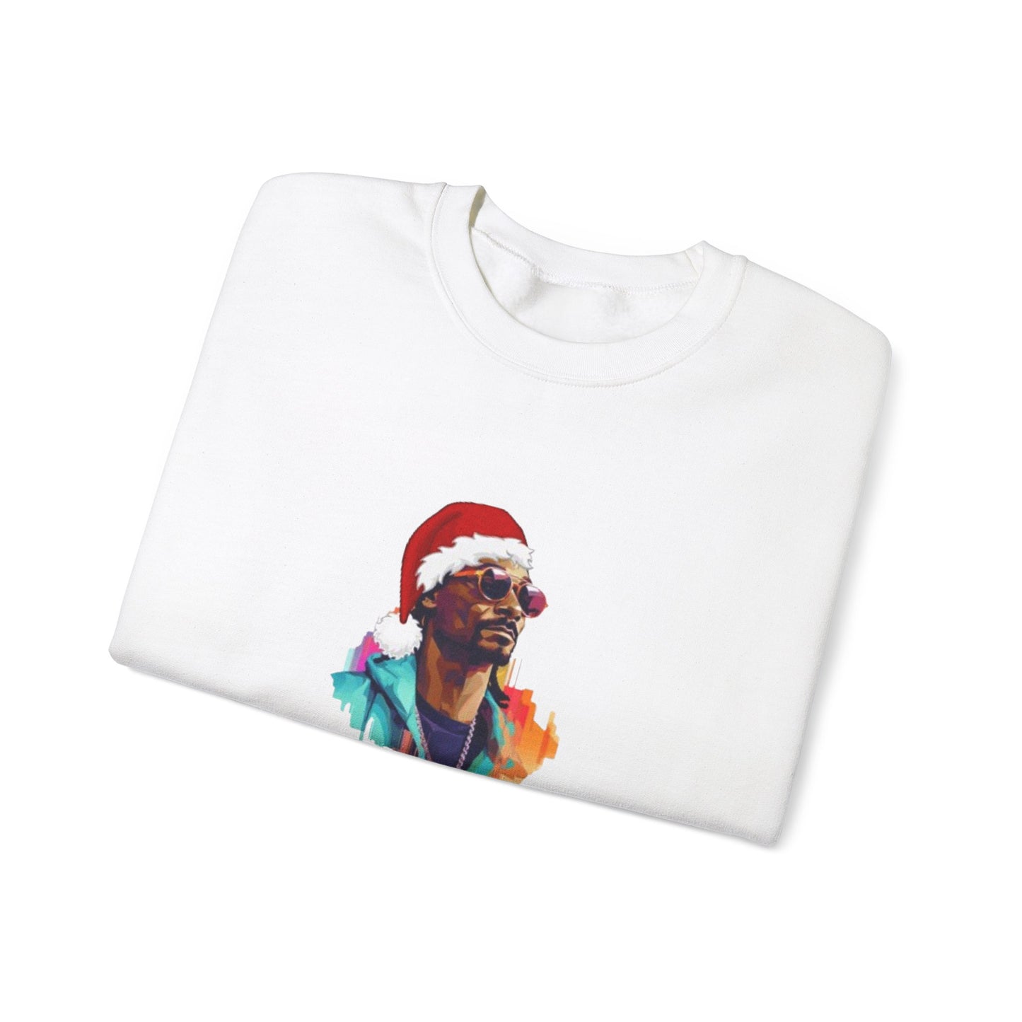 Snoop Dog Christmas Unisex Heavy Blend Crewneck Sweatshirt