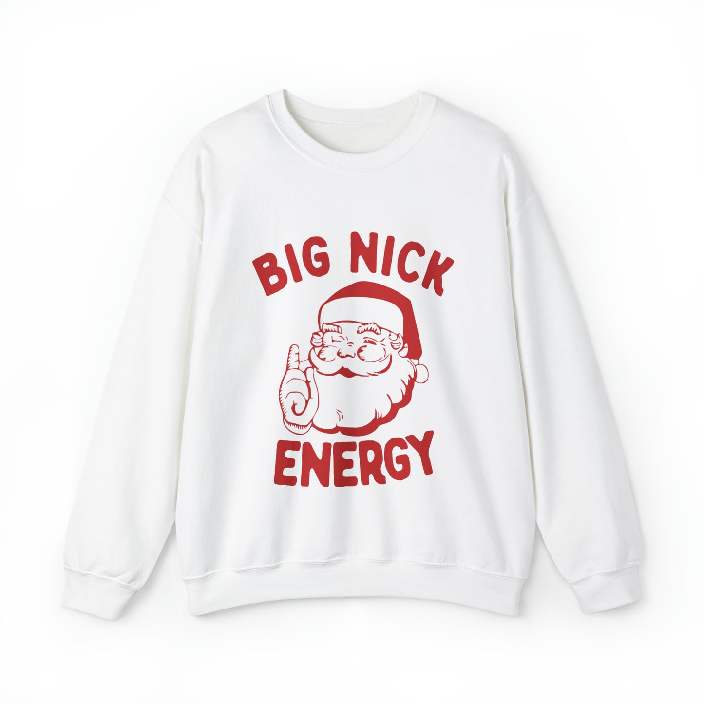 Big Nick Energy Unisex Heavy Blend Crewneck Sweatshirt