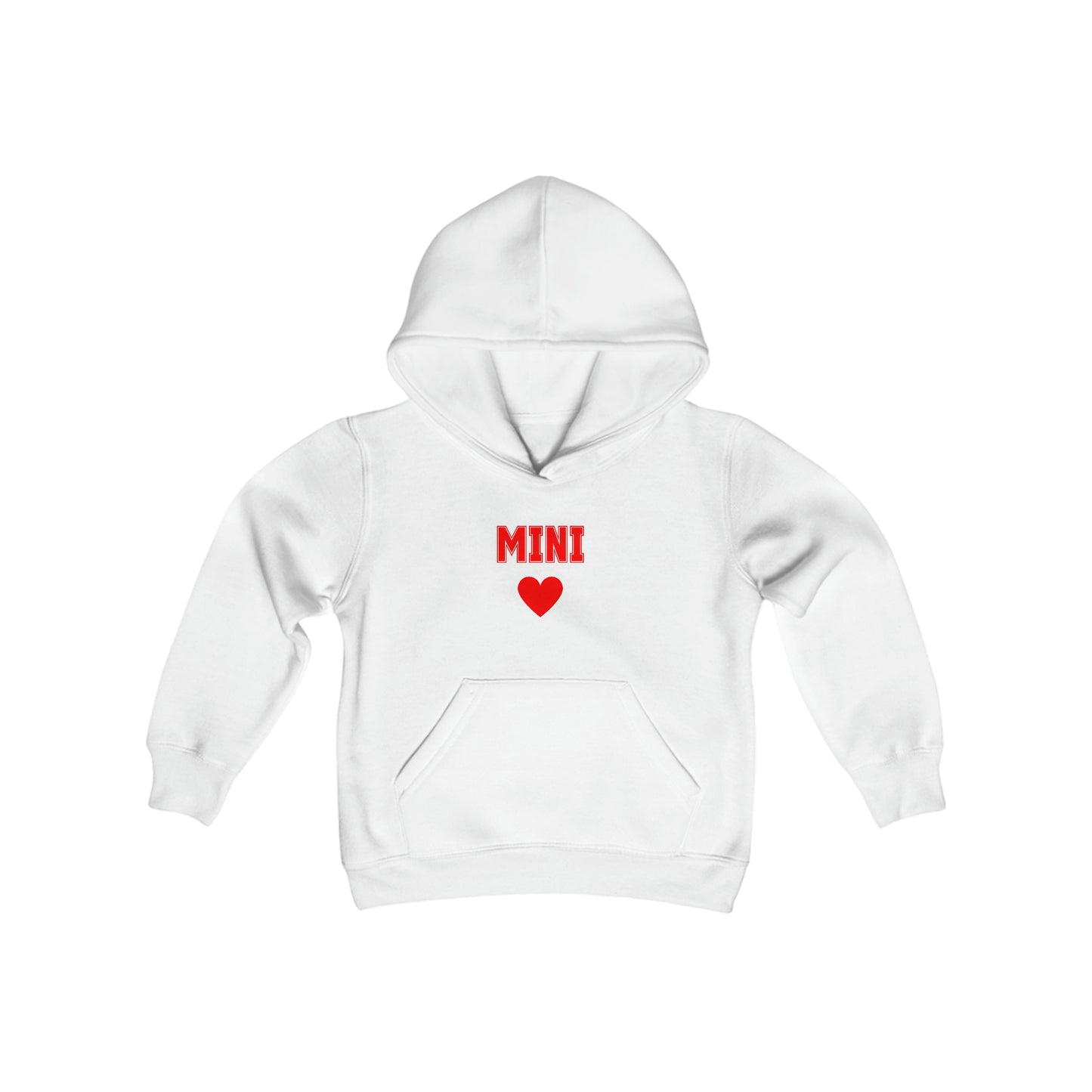 Mini valentine Youth Heavy Blend Hooded Sweatshirt