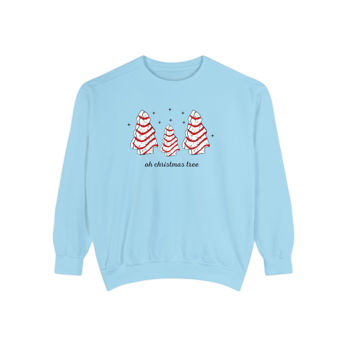 Oh Christmas Tree Unisex Garment-Dyed Sweatshirt