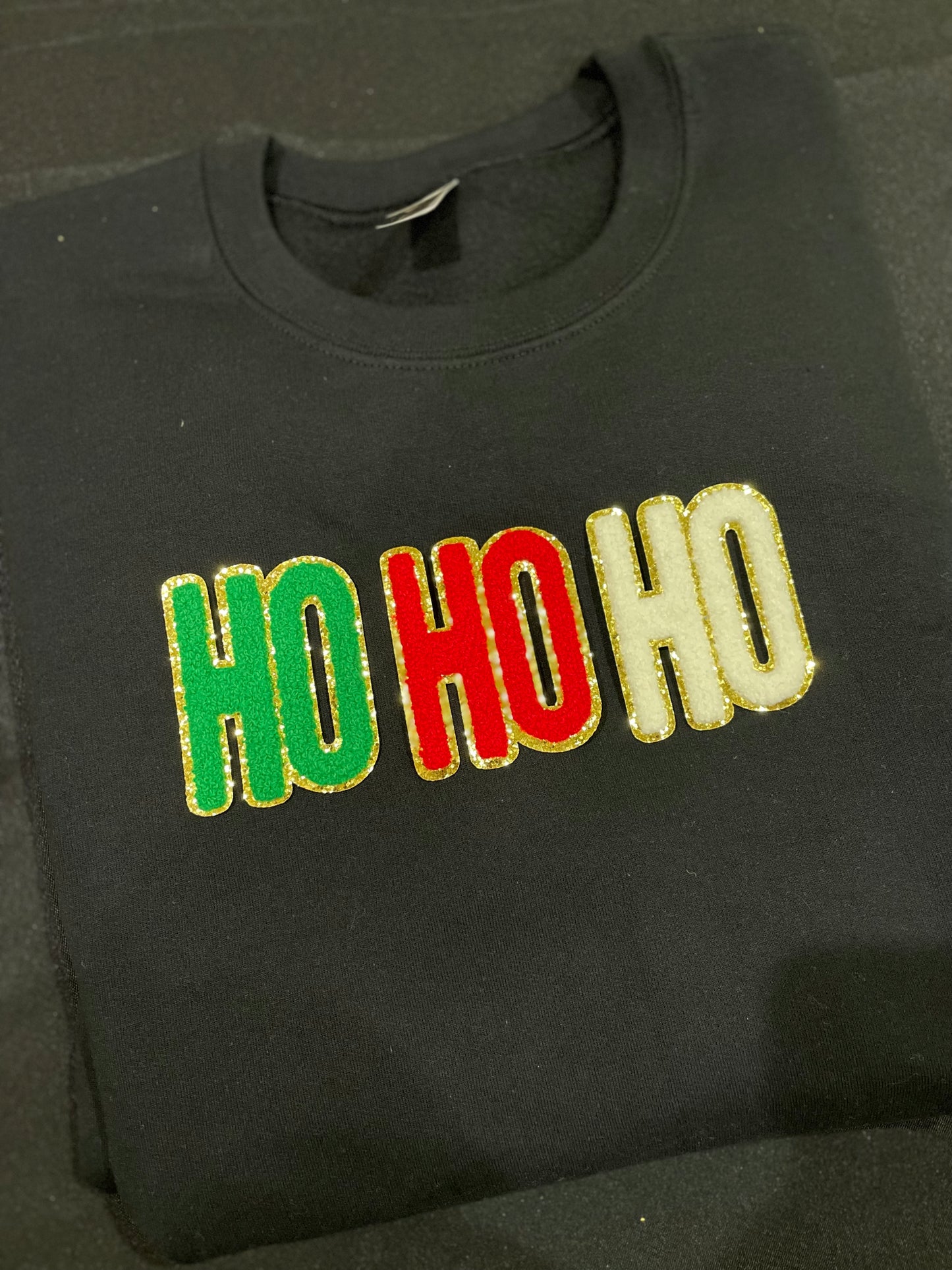 Ho Ho Ho Patch Sweatshirt